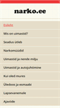 Mobile Screenshot of narko.ee